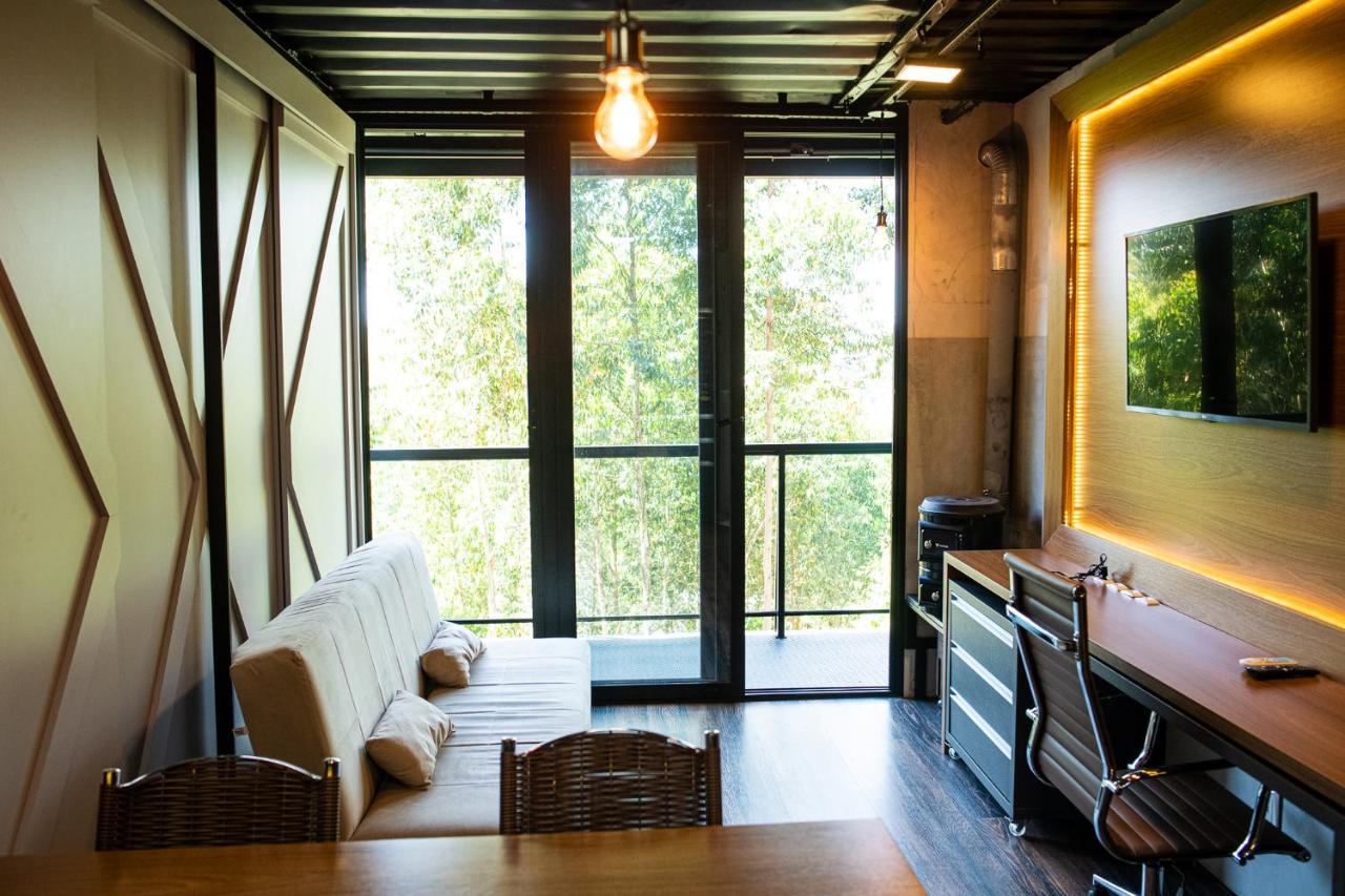 Casa Container Figo Em Meio A Natureza Na Serra Gaucha Flores da Cunha Exterior foto